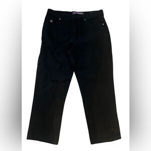 Women's Gloria Vanderbilt Amanda Classic High-Waist Tapered Jeans-Black